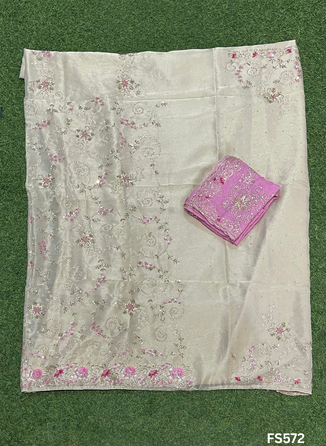 FS572 | Shimmer suit | Wedding | Party Wear | Jaggo | Ring Ceremony | Festival