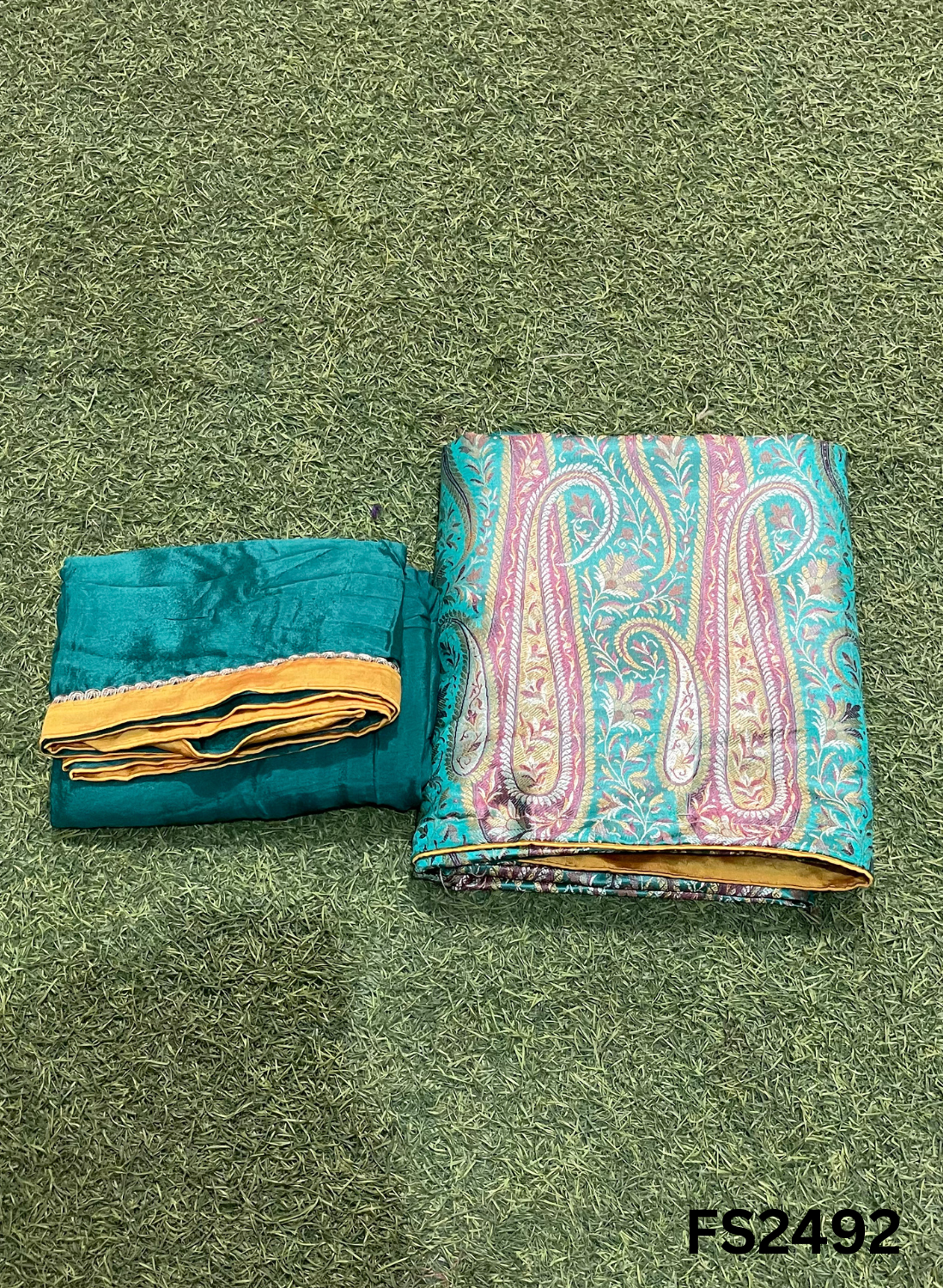 FS2492 | Black | Brocade Suit | Party Wear | Wedding | Ring Ceremony | Festival | Bridal