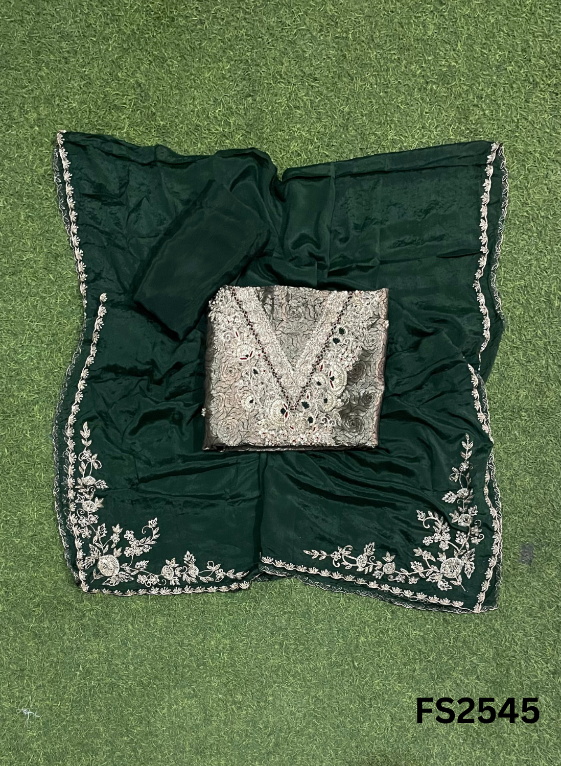 FS2545 | SKY BLUE | Banarsi Silk  Suit | Party Wear | Wedding | Jaggo | Ring Ceremony | Festival