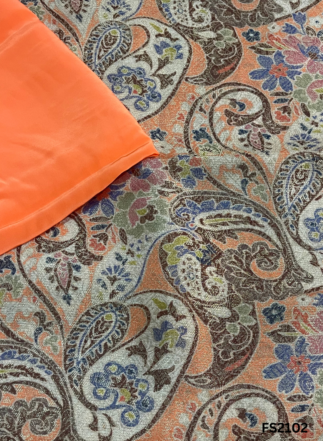 FS2102 | Banarasi Silk Suit | Party Wear | Wedding | Jaggo | Ring Ceremony | Festival | F9DFAA