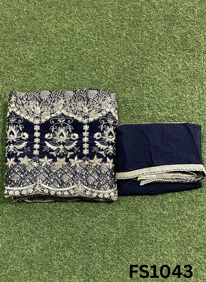 FS1043   | Banarsi Silk Suit | Party Wear | Wedding | Ring Ceremony | Festival | Bridal |