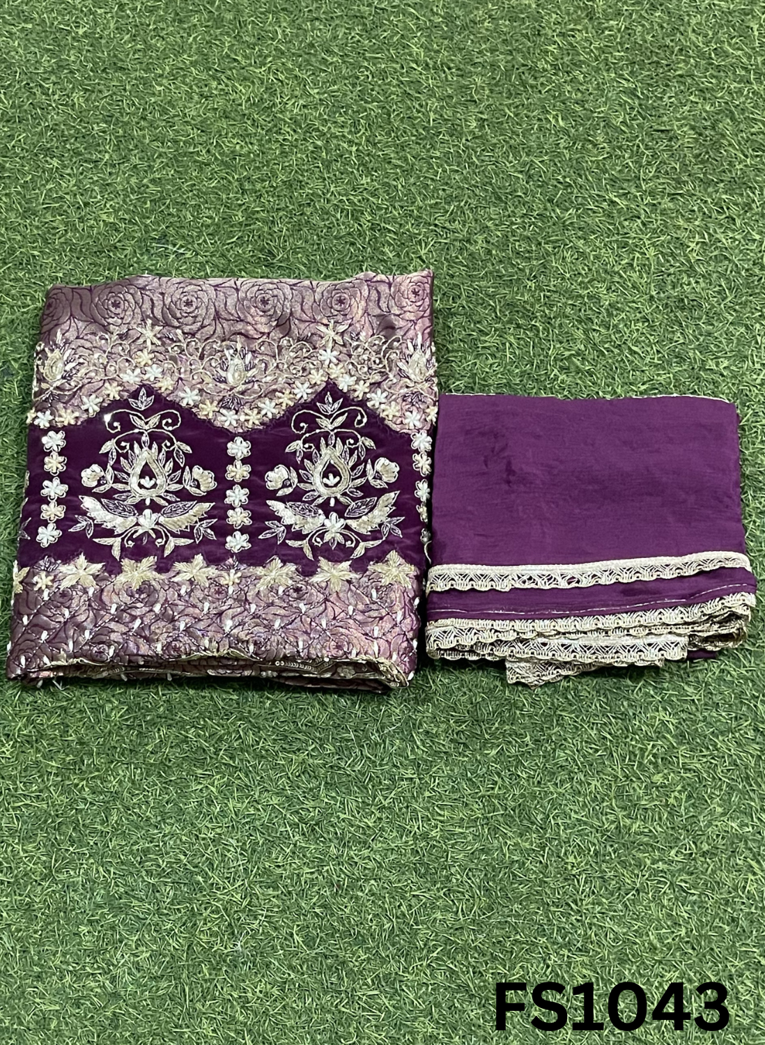 FS1043   | Banarsi Silk Suit | Party Wear | Wedding | Ring Ceremony | Festival | Bridal |