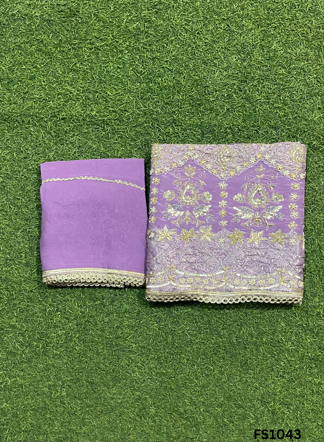 FS1043  | Navy-Blue  | Banarsi Silk Suit | Party Wear | Wedding | Ring Ceremony | Festival | Bridal |