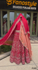 FL102 | Bridal Lehenga | Raw-Silk | Hand Embroidery | Wedding Day | Designer Bridal Lehenga |