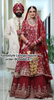 FL107 | Mehroon | Bridal | Anarkali-Lehenga | Raw-Silk | Hand Embroidery | Wedding Day | Designer Bridal Lehenga&nbsp;