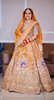 FL1017 | Rust | Bridal Lehenga | Shimmer | Hand Embroidery | Wedding Day | Designer Bridal Lehenga