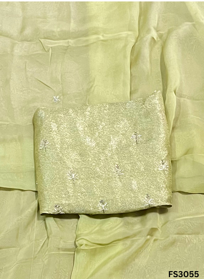 FS3055 | Brocade Suit | Party Wear | Wedding | Ring Ceremony | Festival | Bridal