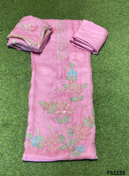 FS1235 | Burberry Suit | Party Wear | Wedding | Jaggo | Ring Ceremony | Festival |
