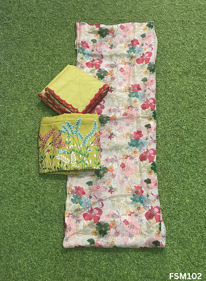 FSM102 |  Burberry print Suit | Casual wear | Summer Suits | Regular wear