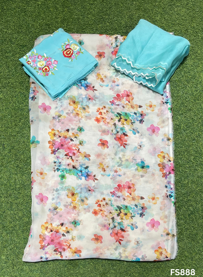 FS888 | Burberry print Suit | Casual wear | Summer Suits | Regular wear |