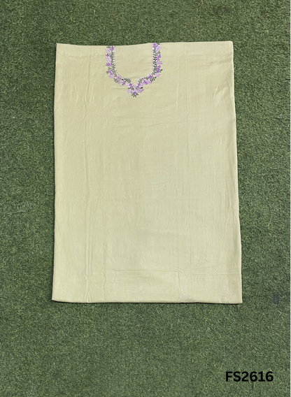 FS2616 | PISTA | Muslin Suit | Party Wear | Wedding | Jaggo | Ring Ceremony | Festival |