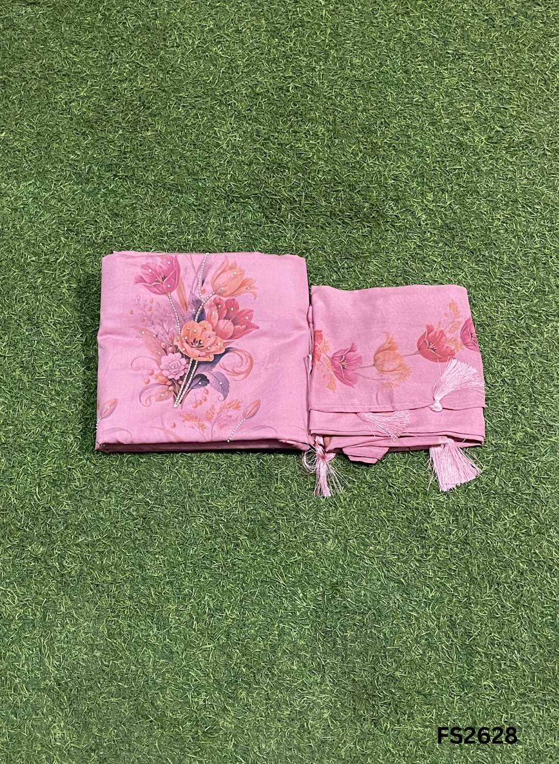 FS2628 | PINK | Burberry Suit | Party Wear | Wedding | Ring Ceremony | Festival |