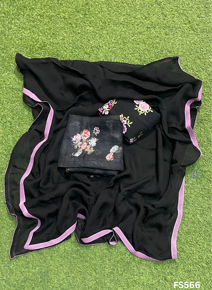 FS566 | Black |  Burberry print Suit | Casual wear | Summer Suits | Regular wear