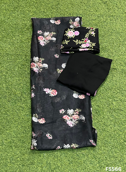 FS566 | Black |  Burberry print Suit | Casual wear | Summer Suits | Regular wear