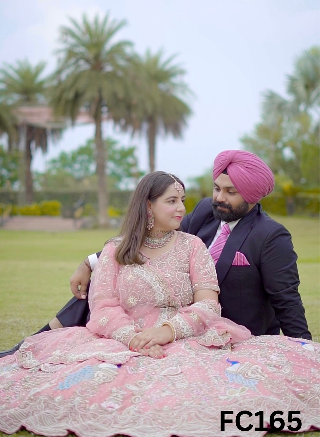 FC165 |  Made To Order (20-25 Days  ) |  Net Lehenga |  Baby Pink  |  Bridal Suit | Party Wear | Wedding | Festival | Celebrity | Ring Ceremony