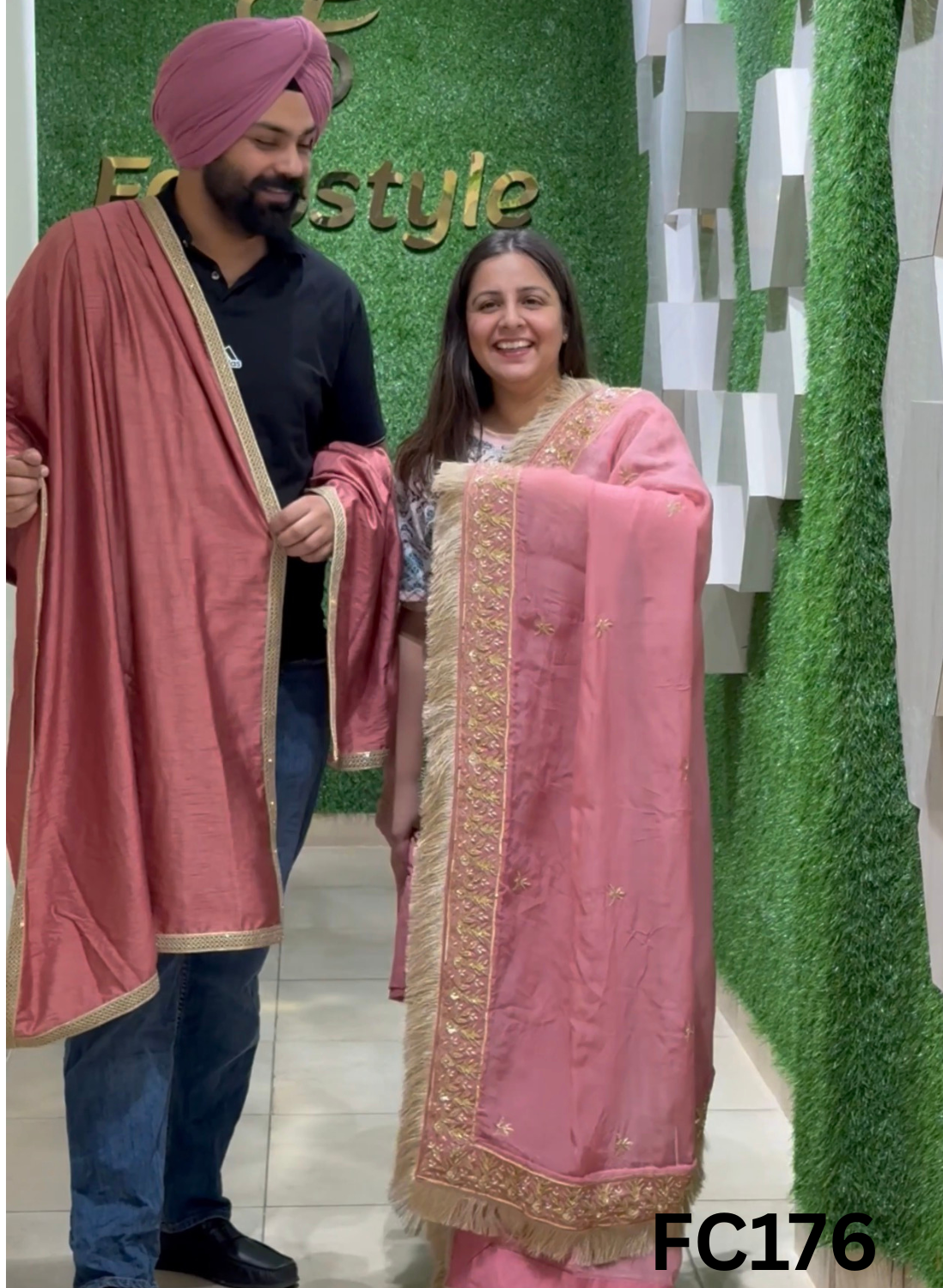 FC176  |  Made To Order (20-25 Days  ) |  Raw Silk Anarkali  Lehenga   |  Onion   | Party Wear | Wedding | Festival | Celebrity | Ring Ceremony