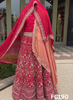 FC190  |  Made To Order (30-45 Days  ) |  Raw Silk  Lehenga |  Red | Party Wear | Wedding | Festival | Celebrity | Ring Ceremony
