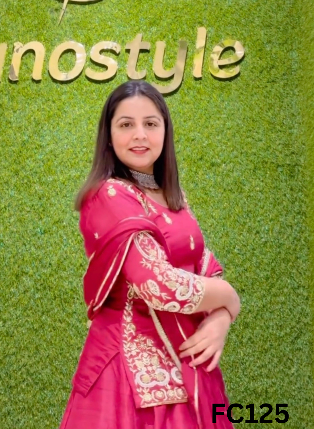 FC125  |  Made To Order (20-25 Days  ) |  Raw Silk  Suit  |  Pink   | Party Wear | Wedding | Festival | Celebrity | Ring Ceremony
