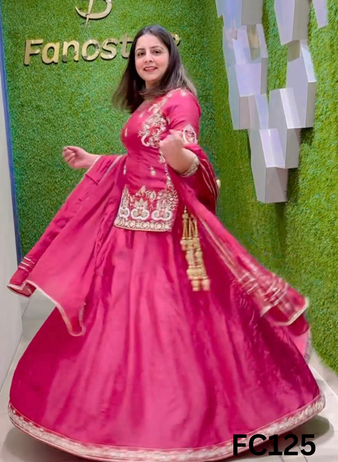 FC125  |  Made To Order (20-25 Days  ) |  Raw Silk  Suit  |  Pink   | Party Wear | Wedding | Festival | Celebrity | Ring Ceremony
