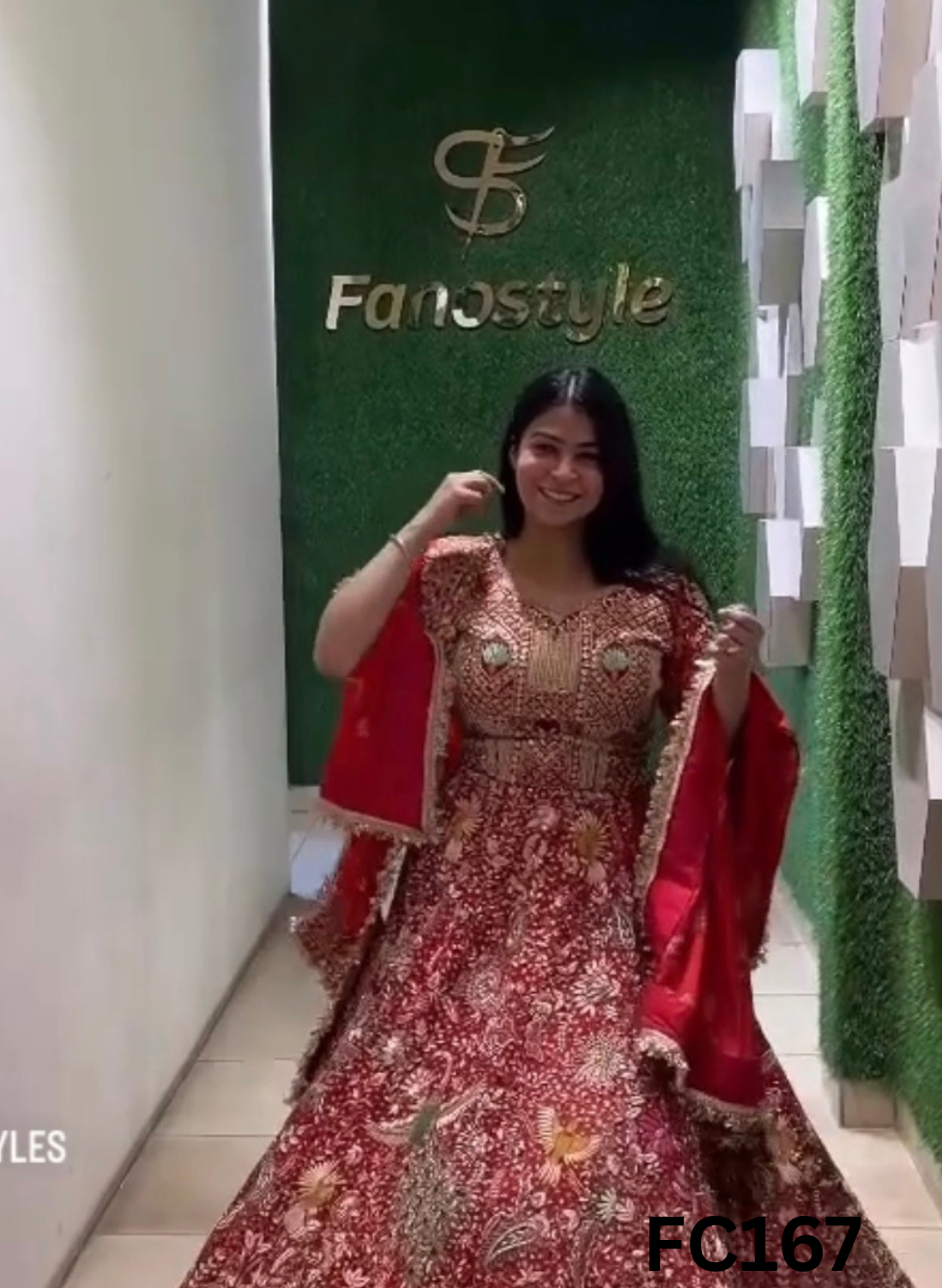 FC167  |  Made To Order (35-45 Days  ) | Silk  Lehenga |  Red |  Bridal Lehenga  | Party Wear | Wedding | Festival | Celebrity | Ring Ceremony