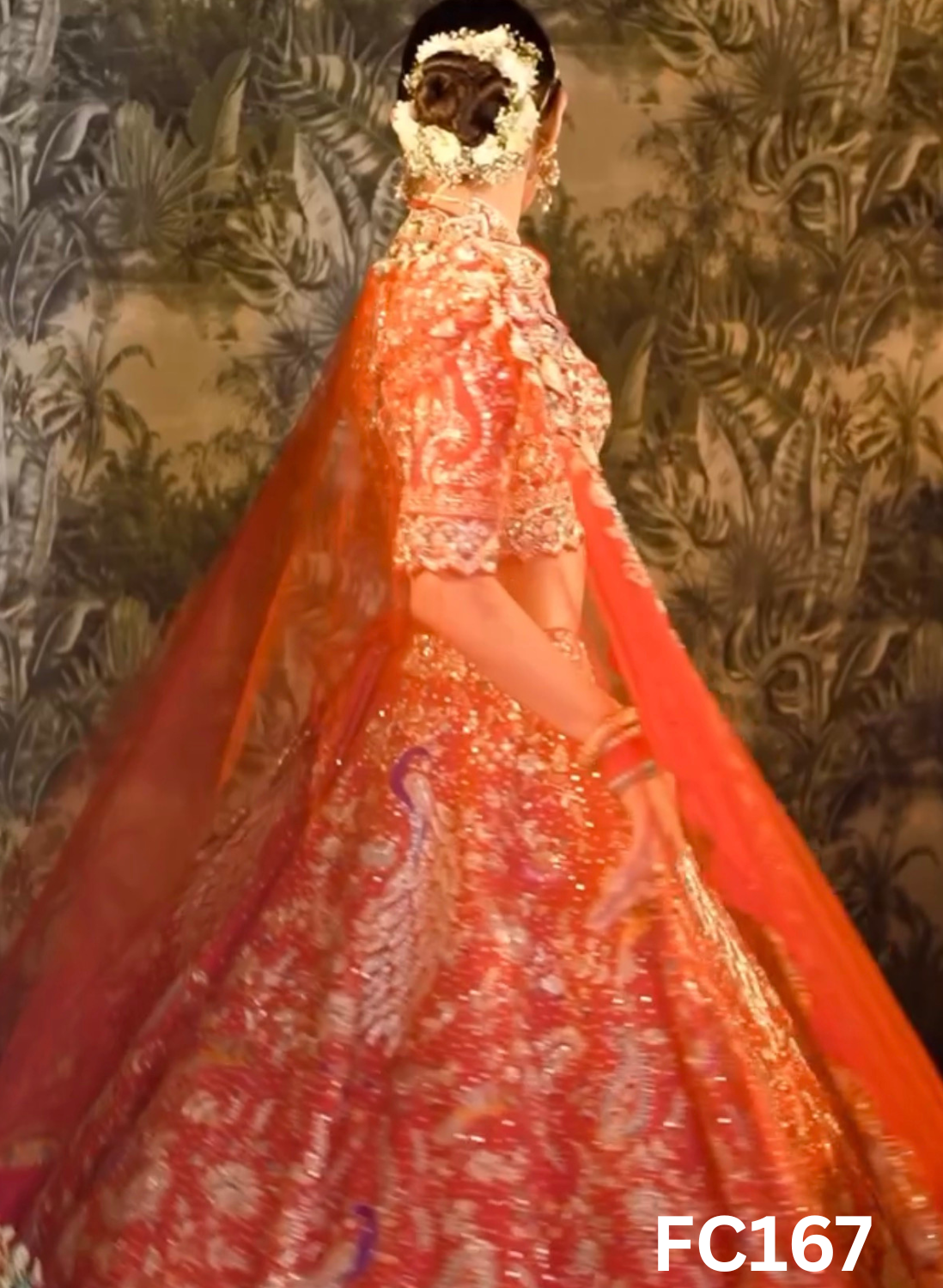 FC167  |  Made To Order (20-25 Days  ) | Silk  Lehenga |  Red |  Bridal Lehenga  | Party Wear | Wedding | Festival | Celebrity | Ring Ceremony
