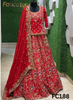 FC188  |  Made To Order (35-45 Days  ) |  Silk Lehenga |  Red  |  Bridal Lehenga  | Party Wear | Wedding | Festival | Celebrity | Ring Ceremony