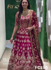 FC196 |  Made To Order (35-45 Days  ) |  Silk Lehenga |  Red  |  Bridal Lehenga  | Party Wear | Wedding | Festival | Celebrity | Ring Ceremony