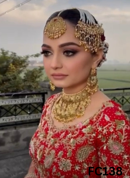 FC138  |  Made To Order (20-25 Days  ) | Silk  Lehenga |  Red  |  Bridal Suit | Party Wear | Wedding | Festival | Celebrity | Ring Ceremony
