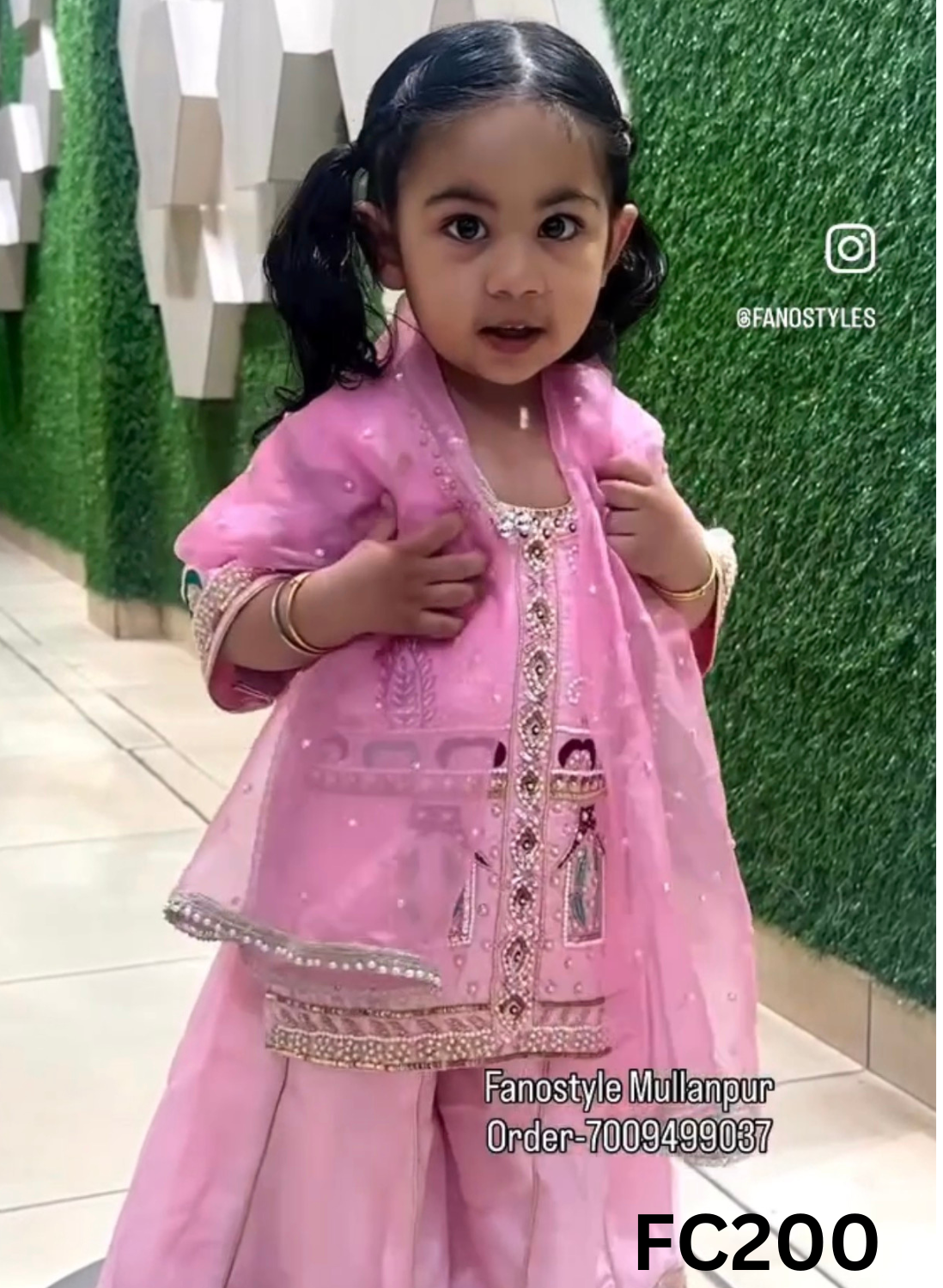FC200 |  Made To Order ( 20- 25  Days  ) | Silk  Sharara Suit  | Baby Pink  |   Party Wear | Wedding | Festival | Celebrity | Ring Ceremony