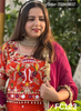 FC123 |  Made To Order (20-25 Days  ) |  Silk  Suit  |  Red   | Party Wear | Wedding | Festival | Celebrity | Ring Ceremony