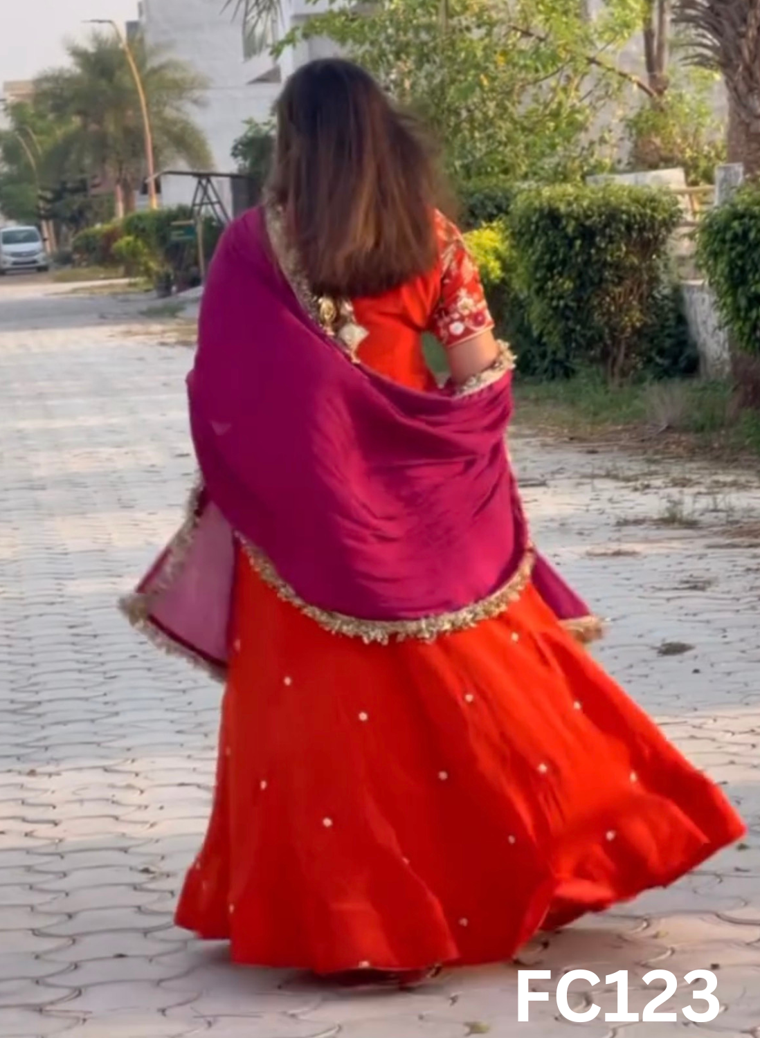 FC123 |  Made To Order (20-25 Days  ) |  Silk  Suit  |  Red   | Party Wear | Wedding | Festival | Celebrity | Ring Ceremony
