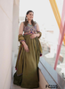 FC115 |  Made To Order (20-25 Days  ) |  Crush Shimmer  Suit  |  Mhendi |  Party Wear | Wedding | Festival | Celebrity | Ring Ceremony