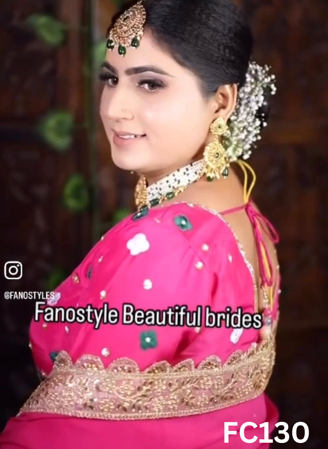 FC130 |  Made To Order (20-25 Days  ) |  Silk  Suit  |  Hot Pink    | Party Wear | Wedding | Festival | Celebrity | Ring Ceremony