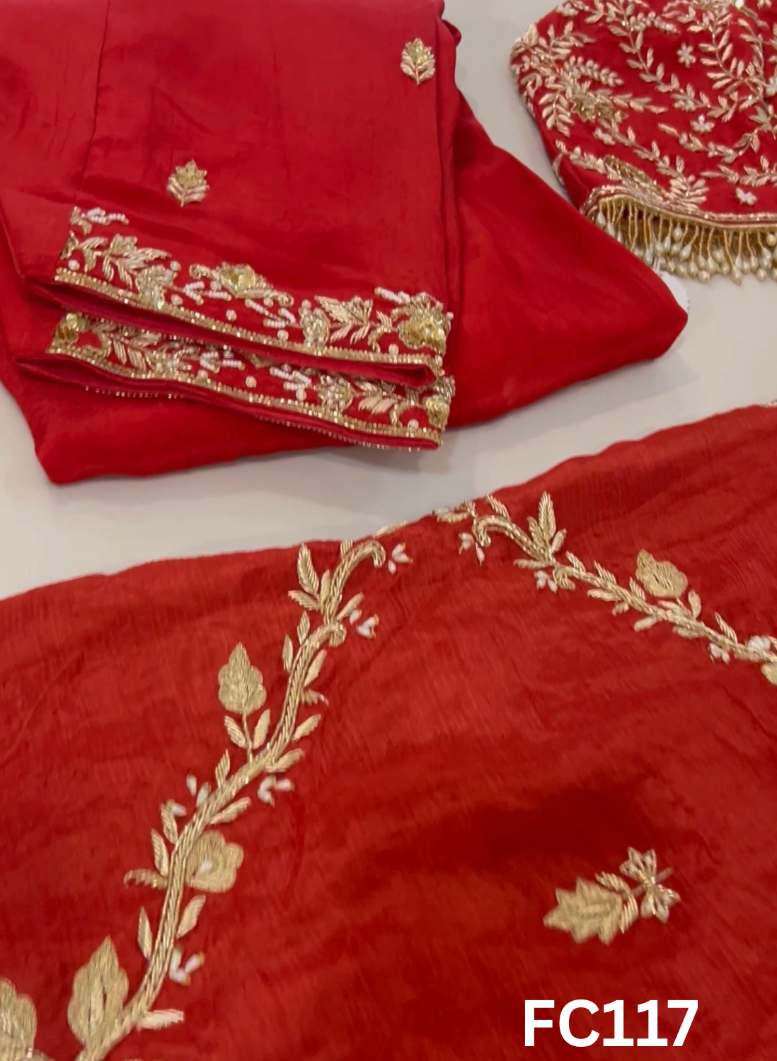 FC117  |  Made To Order (20-25 Days  ) |  Silk Suit |  Mheroon  |  Bridal Suit | Party Wear | Wedding | Festival | Celebrity | Ring Ceremony
