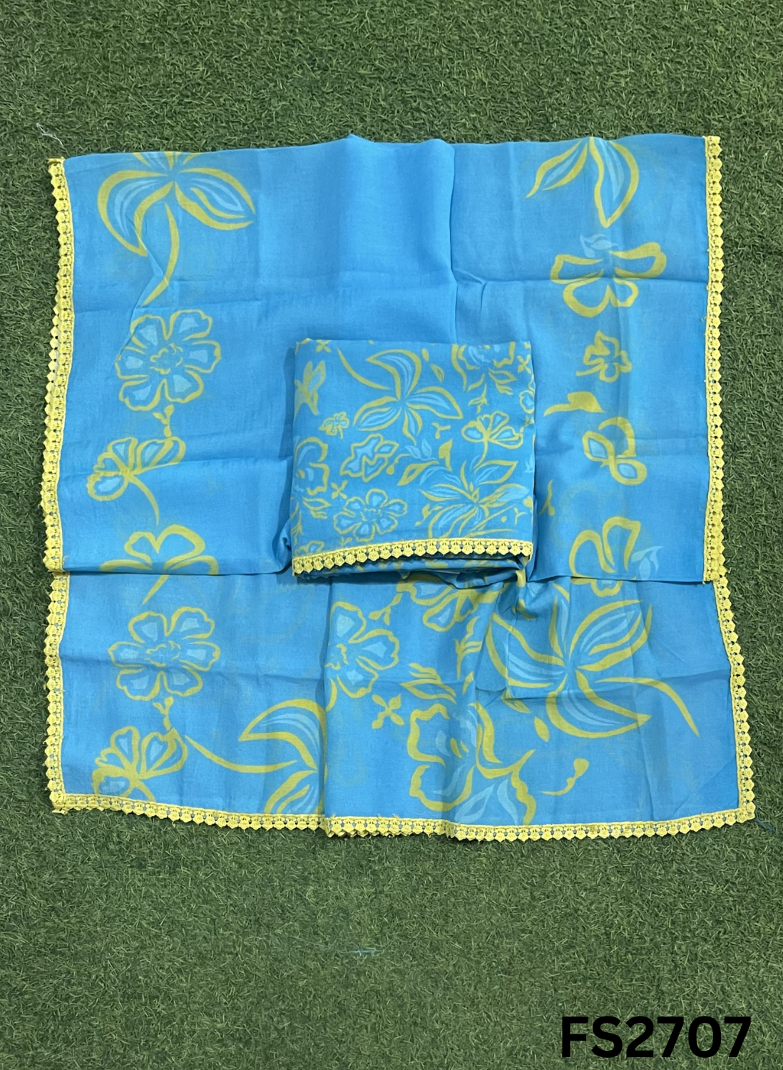 FS2707 | Check Cotton Suit | Casual wear | Summer Suits | Regular wear