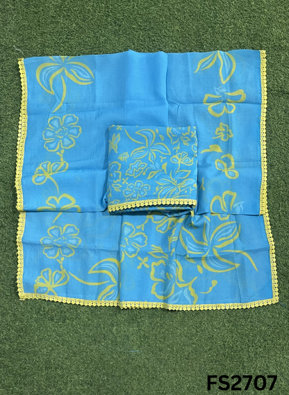 FS2707 | Check Cotton Suit | Casual wear | Summer Suits | Regular wear