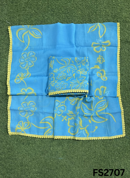FS2707 | Check Cotton Suit | Casual wear | Summer Suits | Regular wear