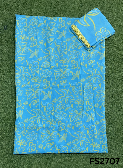 FS2707 | Check Cotton Suit | Casual wear | Summer Suits | Regular wear