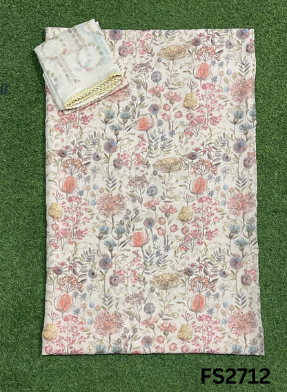 FS2712 | Check Cotton  Suit | Casual wear  | Summer Suits | Regular wear