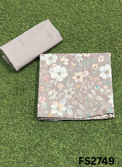 FS2749 | Check Cotton  Suit | Casual wear  | Summer Suits | Regular wear