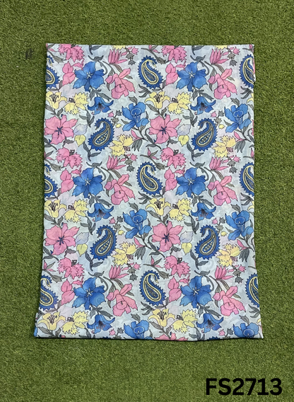 FS2713 | Check Cotton  Suit | Casual wear | Summer Suits | Regular wear