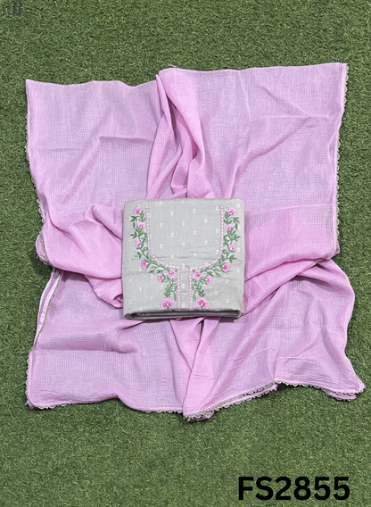 FS2855 | Cotton  Suit | Casual wear  | Summer Suits | Regular wear  |