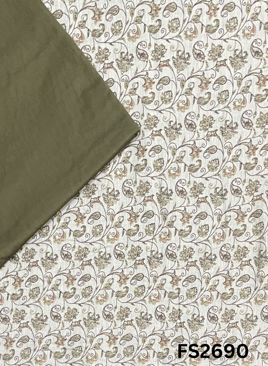 FS2690 | Cotton Suit | Casual wear  | Summer Suits | Regular wear