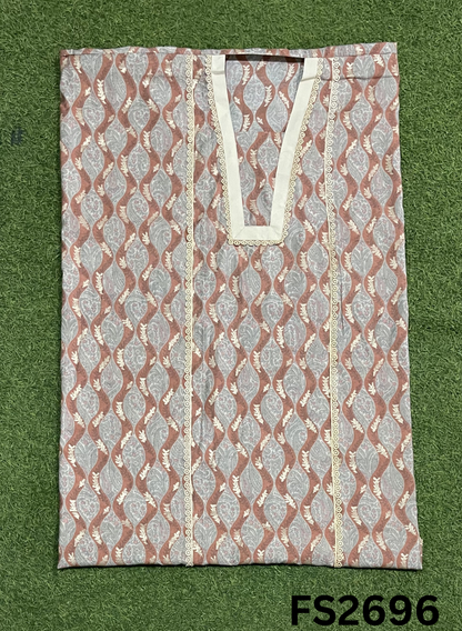 FS2696 | Cotton Suit | Casual wear  | Summer Suits | Regular  wear