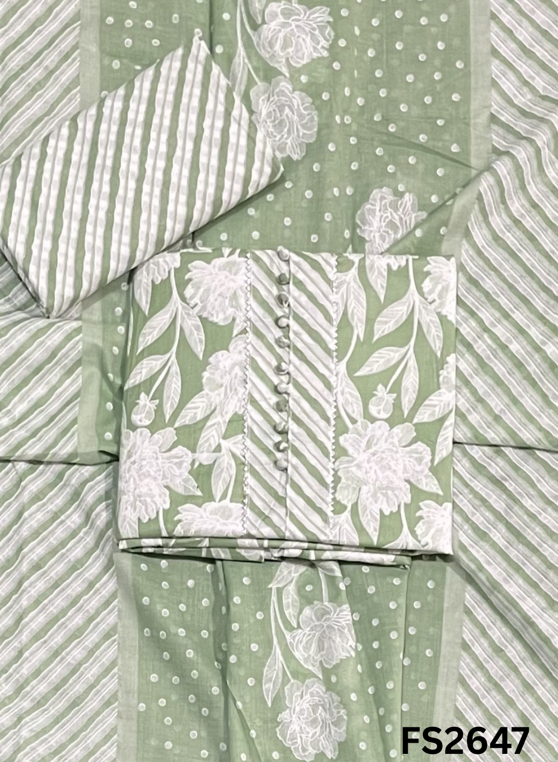 FS2647 | PISTA | Cotton Suit | Casual wear | Summer Suits | Regular  wear