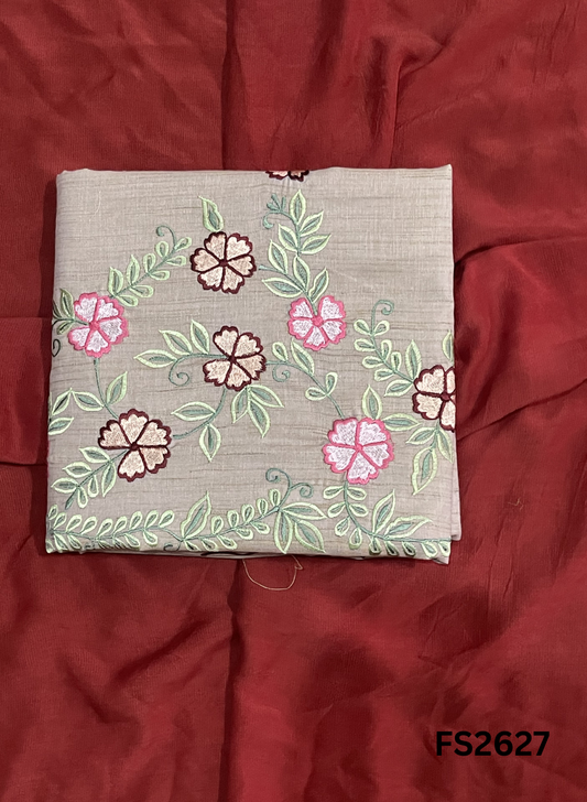 FS2627 | PEACH PINK | Cotton Suit | Casual wear | Summer Suits | Regular wear