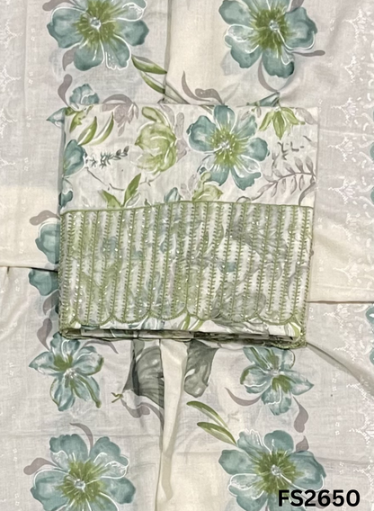 FS2650 | PISTA  | Cotton Suit | Casual wear | Summer Suits | Regular  wear