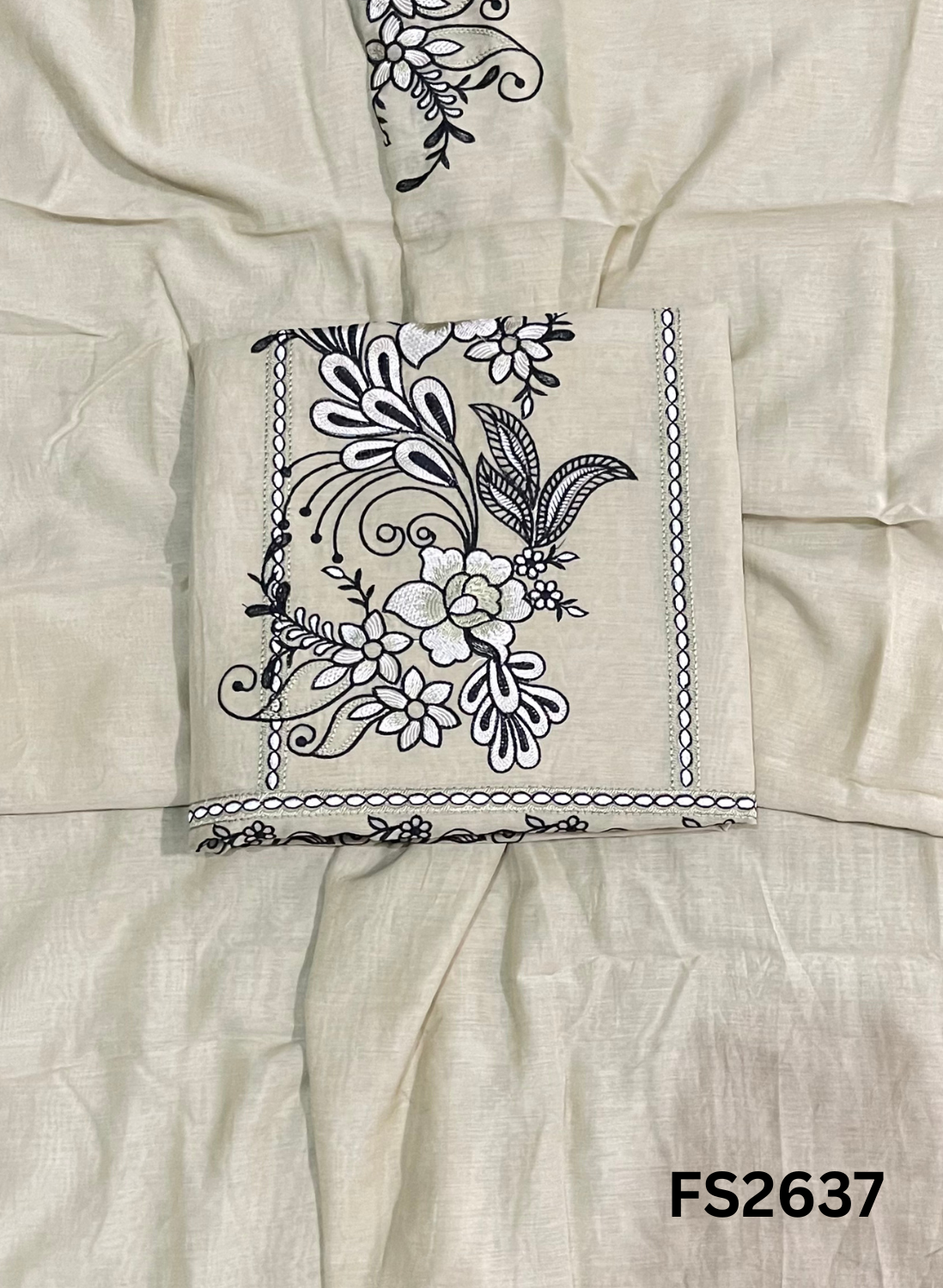 FS2637 | SKY BLUE | MAL Cotton Suit | Casual wear | Summer Suits | Regular wear