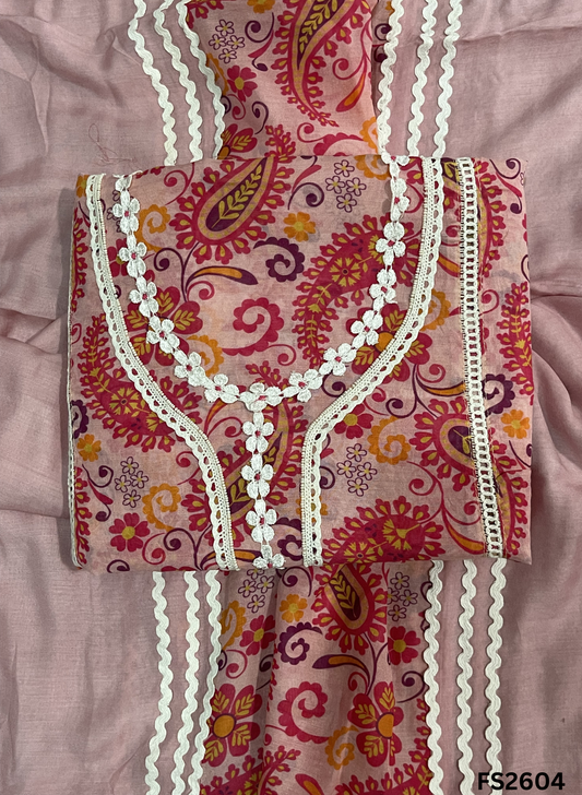FS2604 | Printed |  Cotton Suit | Casual wear | Summer Suits | Regular wear