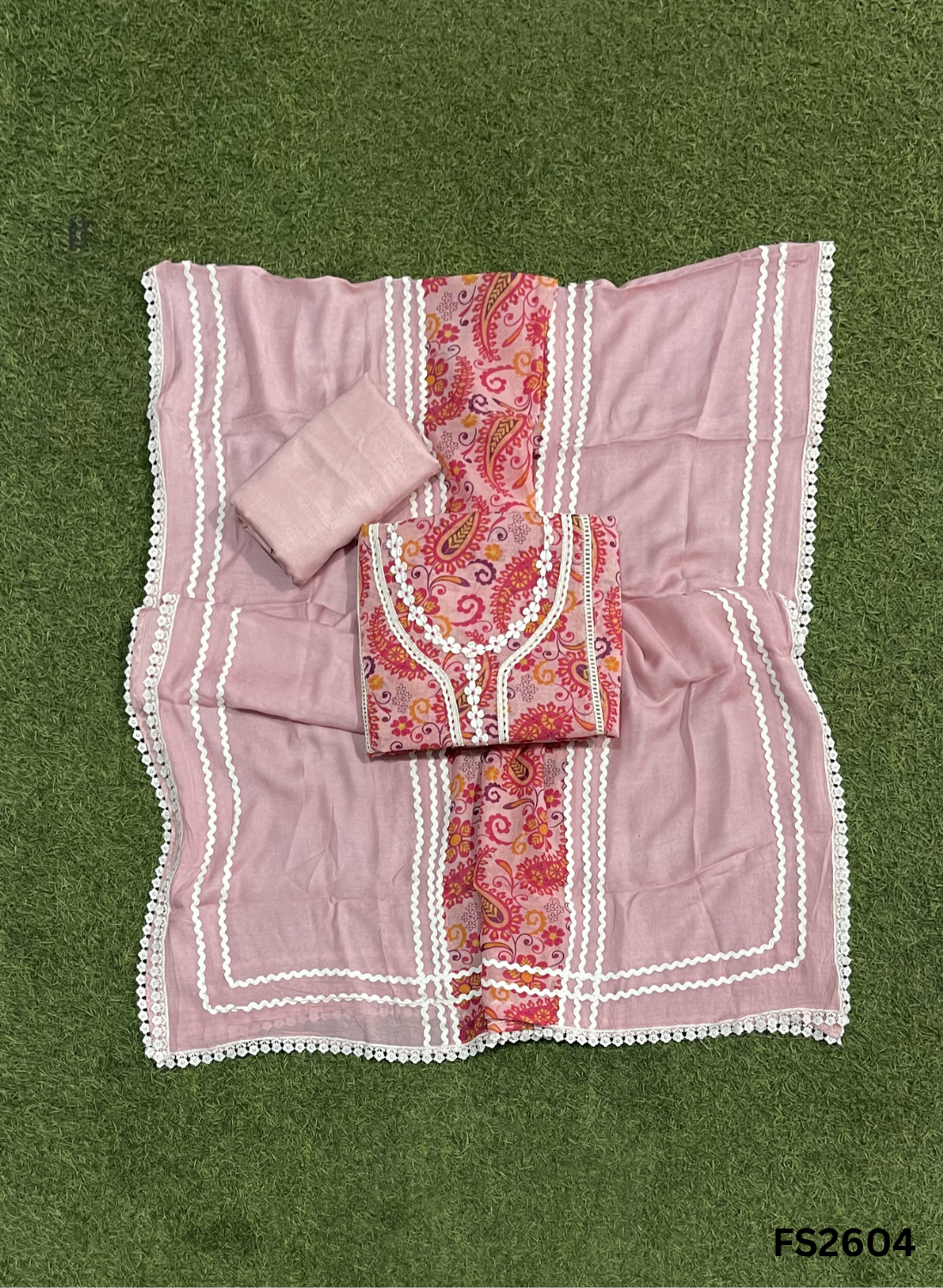 FS2604 | Printed |  Cotton Suit | Casual wear | Summer Suits | Regular wear